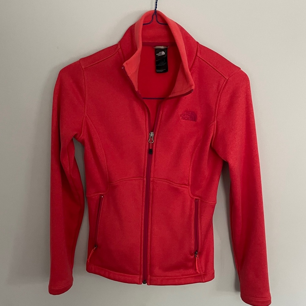 Red NorthFace Jacket